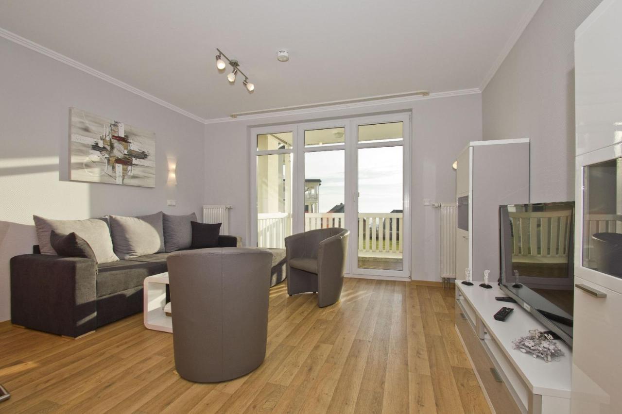 Mit Meerblick Und Balkon, Gratis Nutzung Vom Ahoi Erlebnisbad Und Sauna In Sellin - Meeresblick Fewo 33 Goehren  Exteriör bild